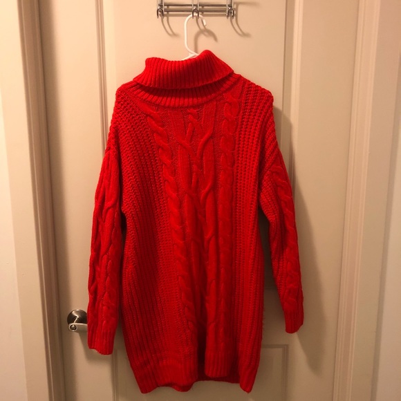 h&m red sweater dress H&M | Dresses | Hm Red Sweater Dress